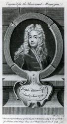 Joseph Addison, Esquire (1672-1719) Illustration for the Universal Magazine, 1748 (engraving) | Obraz na stenu