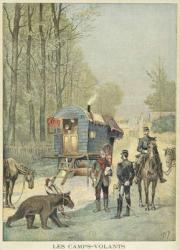 Census of Travellers in France, from 'Le Petit Journal', 5th May 1895 (coloured engraving) | Obraz na stenu