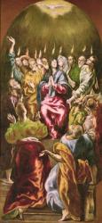 The Pentecost, c.1604-14 (oil on canvas) | Obraz na stenu