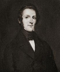 Fox Maule Ramsay, 11th Earl of Dalhousie and 2nd. Lord Panmure.1801-1874. British secretary of state for war (185558). From the portrait by Sir J. Watson Gordon.From the book The Letters of Queen Victoria 1854-1861 Vol III published 1907. | Obraz na stenu