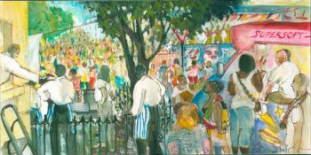 Carnival, Blenheim Crescent | Obraz na stenu