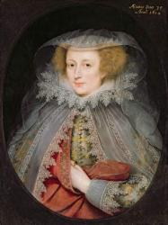Catherine Killigrew, Lady Jermyn, 1614 (oil on panel) | Obraz na stenu