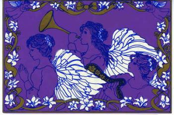 Hark, the Herald Angels Sing,1978, (gouache on paper) | Obraz na stenu