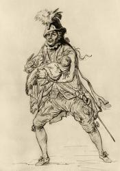 David Garrick in the role of Don Juan (litho) | Obraz na stenu