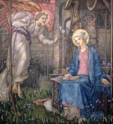 The Annunciation (oil) | Obraz na stenu