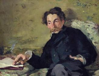 Stephane Mallarme (1842-98) 1876 (oil on canvas) | Obraz na stenu