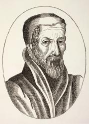 John Knox, from 'Military and Religious Life in the Middle Ages' by Paul Lacroix, published London c.1880 (litho) | Obraz na stenu