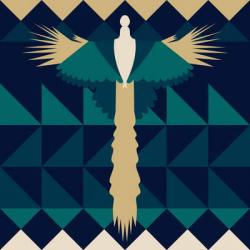 Aztec Peacock | Obraz na stenu