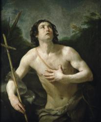 St. John the Baptist, c.1635-40 (oil on canvas) | Obraz na stenu