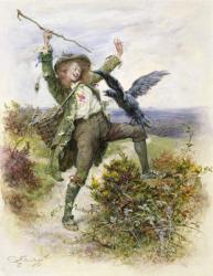 Barnaby Rudge and the Raven Grip | Obraz na stenu