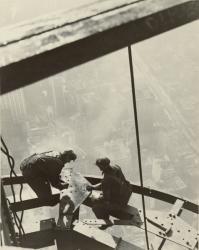 Empire State Building, New York, 1931 (b/w photo) | Obraz na stenu