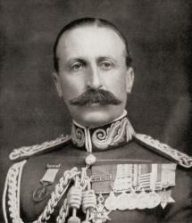 Lieutenant General Sir Edwin Alfred Hervey Alderson, from 'The Illustrated War News', 1915 (b/w photo) | Obraz na stenu