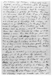 Letter to Richard Wagner (1813-83) 17th February 1860 (pen & ink on paper) (b/w photo) | Obraz na stenu