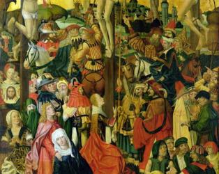 The Crucifixion, c.1500 (detail of 148971) (oil on panel) | Obraz na stenu