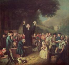 George Whitefield preaching | Obraz na stenu