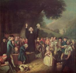 George Whitefield preaching | Obraz na stenu