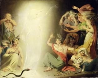 The Ghost of Clytemnestra Awakening the Furies, 1781 (oil on panel) | Obraz na stenu