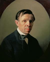 Portrait of Sergei Konstantinovich Zaryanko (1818-70) (oil on canvas) | Obraz na stenu