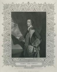 Sir George Brydges Rodney (engraving) | Obraz na stenu