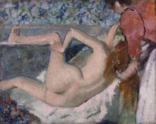 After the Bath, c.1895 (oil on canvas) | Obraz na stenu