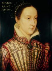 Miniature of Mary Queen of Scots, c.1560 (oil on panel) | Obraz na stenu