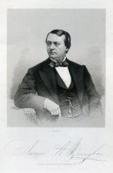 James A.Monaghan (engraving) | Obraz na stenu
