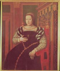 Catherine de Medici, 1585-86 (oil on panel) | Obraz na stenu