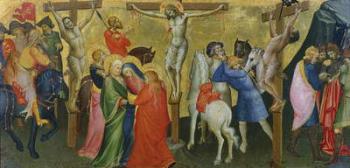 The Crucifixion (oil on panel) | Obraz na stenu