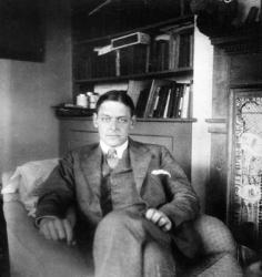 T.S. Eliot (b/w photo) | Obraz na stenu