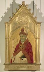 Saint Augustine, 1320s (egg tempera and gold on panel) | Obraz na stenu