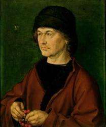 Portrait of the Artist's Father, 1490 (oil on panel) | Obraz na stenu