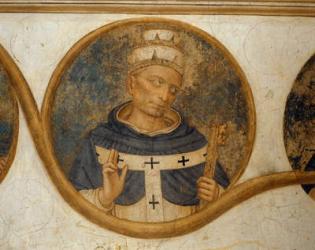 Pope Benedict XI (fresco) | Obraz na stenu