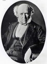 Herbert Spencer (1820-1903) (b/w photo) | Obraz na stenu