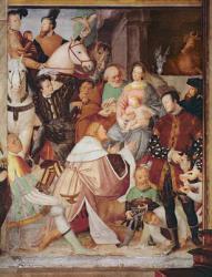 Adoration of the Magi, c.1532-35 (fresco) | Obraz na stenu
