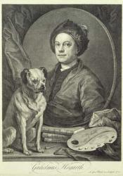 Self Portrait, 1749 (engraving) | Obraz na stenu