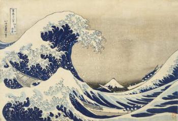 The Great Wave off Kanagawa, c.1830 (woodblock print) | Obraz na stenu
