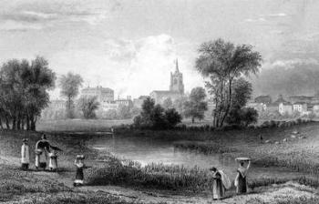 Chelmsford, Essex, engraved by John Rogers, 1831 (engraving) | Obraz na stenu
