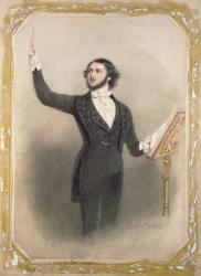 Louis Antoine Jullien (1812-60) (w/c on paper) | Obraz na stenu