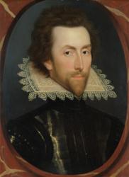 Portrait of Grey Brydges, Fifth Baron Chandos of Sudeley (c. 1581-1621) c.1615 (oil on panel) | Obraz na stenu