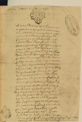 Napoleon's Birth Certificate, 1769 (pen & ink on paper) | Obraz na stenu