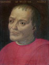 Portrait of Giovanni di Bacci de Medici (oil on canvas) | Obraz na stenu