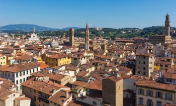 Florence, Italy Rooftops view (photo) | Obraz na stenu