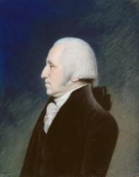 George Washington, 1795 (pastel on paper) | Obraz na stenu