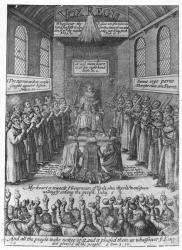 Frontispiece to 'Vox Regis' by Thomas Scott, c.1624 (engraving) | Obraz na stenu