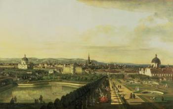 The Belvedere from Gesehen, Vienna | Obraz na stenu