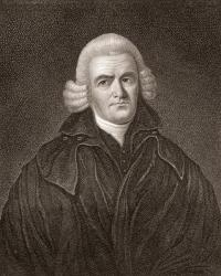 John Brown of Haddington, 1722 1787. Scottish divine and author. From a 19th century print. | Obraz na stenu