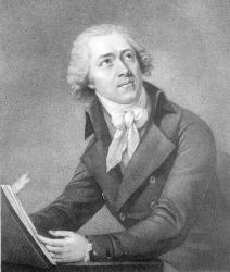 Leopold Kozeluch, engraved by William Ridley, 1797 (engraving) | Obraz na stenu