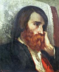 Portrait of Alfred Bruyas (oil on canvas) | Obraz na stenu
