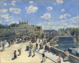 Pont Neuf, Paris, 1872 (oil on canvas) | Obraz na stenu