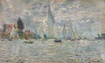 The Boats, or Regatta at Argenteuil, c.1874 (oil on canvas) | Obraz na stenu
